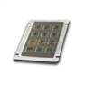 12 keys metal keypad, panel mount numeric keypad