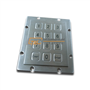 12 keys metal pinpad, panel mount numeric keypad