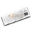 86 keys metal kiosk keyboard with built in trackpad