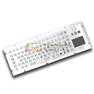 86 keys metal kiosk keyboard with built in trackpad