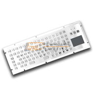 86 keys metal kiosk keyboard with built in trackpad