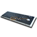Black Keyboard with Trackball for Kiosks