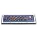 Black Mini Metal Keyboard with Trackball