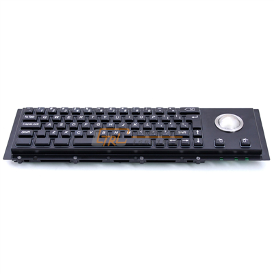 Cherry Black Keyboard with Trackball for Kiosks