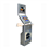 Custom dual screens free standing multimedia kiosk