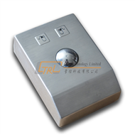 Desktop metal optical trackball, 25mm diameter