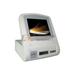 Desktop touch screen kiosk with integrated card reader
