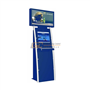 Dual screens free standing multimedia POS payment kiosk