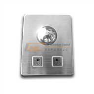 Front mount 25mm optical trackball