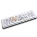 Full size metal desktop keyboard with trackball and numeric keypad