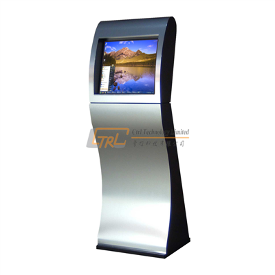 Innovative elegant designed interactive touchscreen information kiosk