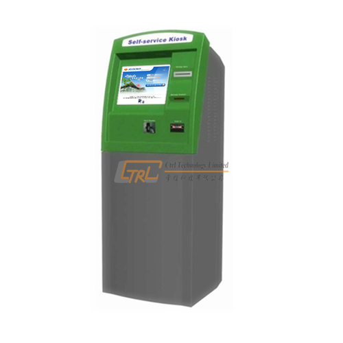 Lobby free standing self payment / ticketing kiosk
