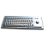 Metal Keyboard with Optical Trackball for Self-service Kiosk