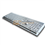 Metal Keyboard with Trackball and Numeric Keypad