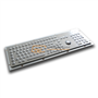 Metal Keyboard with Trackball and Numeric Keypad