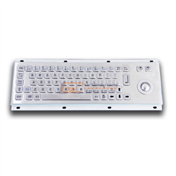 Metal Trackball Keyboard for Kiosk