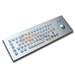 Metallic Keyboard with Trackball for information Kiosk