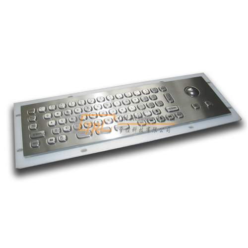 Mini Industrial Keyboard with Trackball
