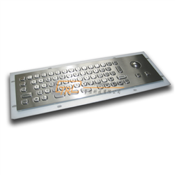 Mini Industrial Keyboard with Trackball