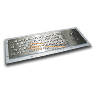 Mini Industrial Keyboard with Trackball