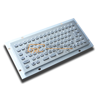 Mini industrial keyboard without pointing device