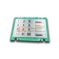 Rugged ATM kiosk pinpad, metal 16 keys keypad