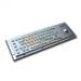 Standard Metal Kiosk Keyboard with Optical Trackball