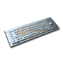 Standard Metal Kiosk Keyboard with Optical Trackball
