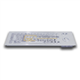 Top Mount Industrial Keyboard with Trackball for internet Kiosk