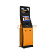 Two screens touch self service bill payment kiosk