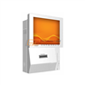 Wall mounted account inquiry service payment kiosk