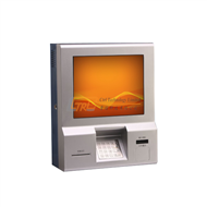 Wall mounted self service online payment kiosk